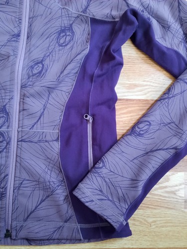 Chaqueta Lululemon Formable Talla 4 Púrpura Con Logotipo Compresión Usada en Excelente Condición - Imagen 3 de 10