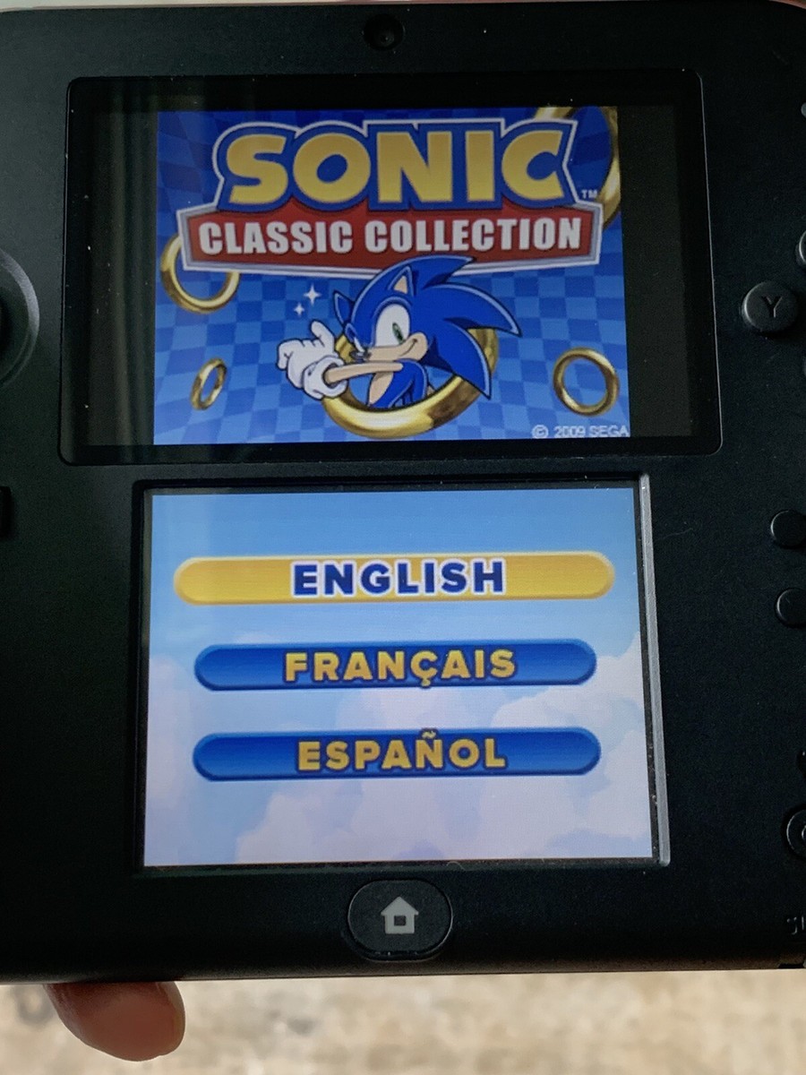 Sonic Classic Collection Nintendo DS tested & Authentic 