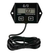 Digital Tachometer Hour Meter For 2 Engines 4 and Stroke L5J0 ⭐∫ I2Q1 H2C2  O1O8