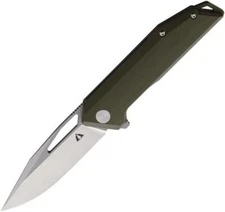 New CMB Made Knives Lurker Linerlock Pocket Knife Green G10 CMB10G