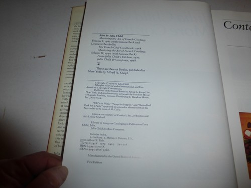 JULIA CHILD & MORE COMPANY HC 1979 ERSTE AUSGABE KOSTENLOSER VERSAND B170 - Bild 5 von 11
