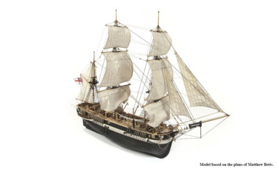 OcCre 12004 - HMS TERROR - Holzmodell Schiffsbaukasten, Maßstab 1:75