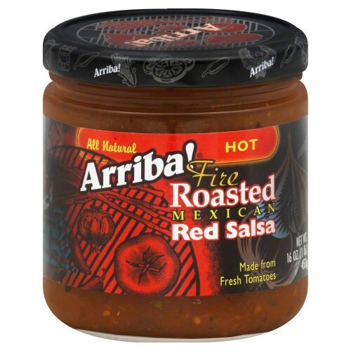 Arriba! Hot Red Salsa, 16-Ounce Glass (Pack of 6) - Picture 1 of 3