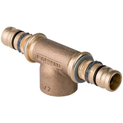 GE Mepla T-Stück mit IG Rg d75-Rp1-75