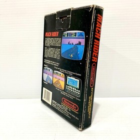 Mach Rider + Box - Nintendo NES - Tested & Working - Free Postage