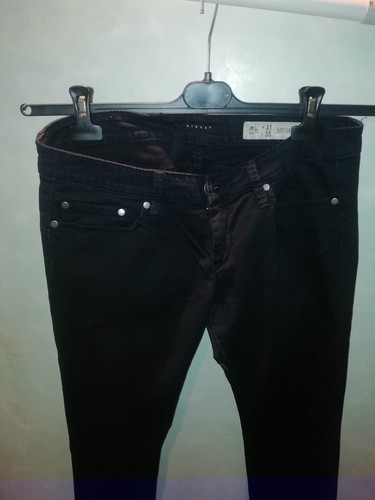 Jeans uomo Sisley originali slim fit tg W31/L35 neri - 第 1/7 張圖片