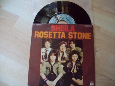 7 '' Rosetta Stone / Sheila. Very good++