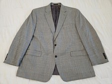 Lauren Ralph Lauren Men's 50R 2 Two Button Suit Jacket Sport Coat Silk Wool