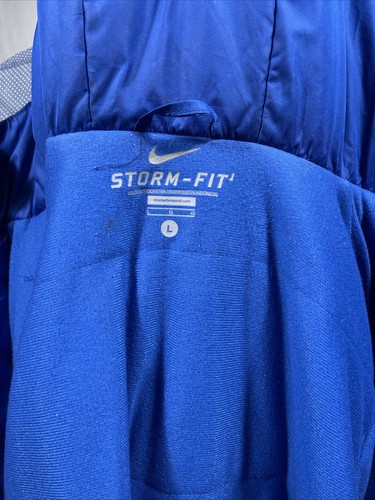 Nike Storm-fit Jacket SJ College Vintage Coat, Blue Mens L - Picture 8 of 8