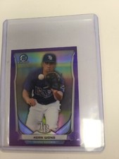 2013 BOWMAN CHROME MINI PURPLE REFRACTOR PARALLEL PROSPECT KEAN WONG 3/3