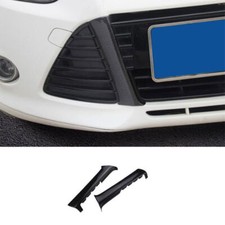 2p Carbon Fiber Look Front Bumper Center Grill Strip Trim For Ford Focus 2012-14 2p Carbon Fiber Look Front Bumper Center Grill Strip Trim For Ford Focus 2012-14