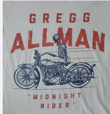 Gregg Allman Midnight Rider Band Collection S to 5XL T-shirt