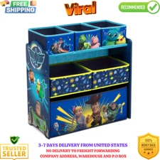 Disney/Pixar Toy Story 4 6 Bin Design and Store Toy Organizer by Delta Children