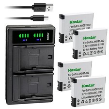 LTD2 Charger 4 battery for GoPro HERO2 GoPro Original HD HERO 2010 model