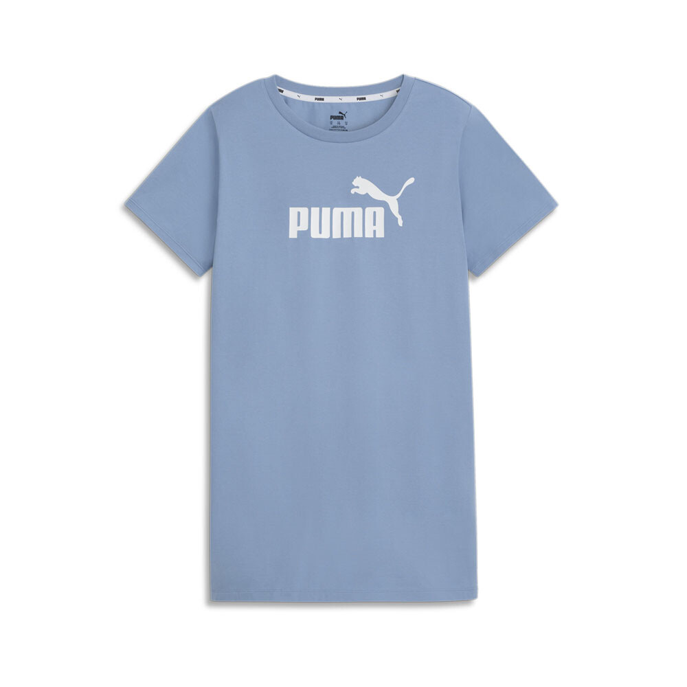Puma Essentials Приталенное платье-футболка с коротким рукавом Женский размер 1X Повседневное 67649320