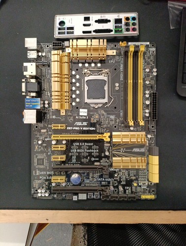 ASUS Z87-PRO (V EDITION) - ATX mit IO Shield Slotblende - Afbeelding 3 van 9