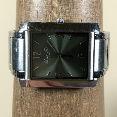 Kenneth Cole New York Men KC3853 Formal Green Dial 33mm Quartz