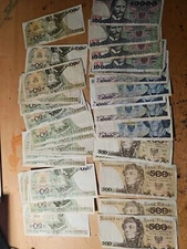 40x Old polish Zlotych banknotes 20x 50 zl 10 x 10000 zl  5x 500zl 5x 1000zl (1)