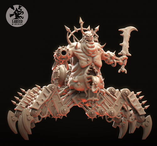 Tainted Windmill Plague miniatures 3D printed in 8K resin Quality sample - Picture 3 of 24