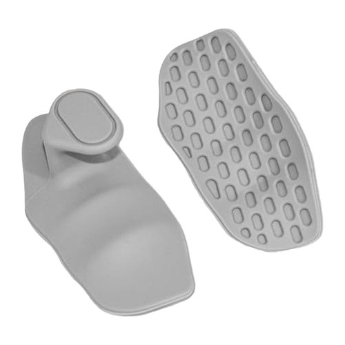 Gym Grips for Weight Lifting Fingerless Hand Protection Silicone Pull up Grips - Picture 3 of 13