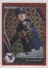 2021 Panini Prizm Draft Picks Red Velocity Prizm Ryan Bergert #PDP190 uk2