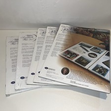 Creative Memories 12 X 15 White Pages. 2 and Page Protectors 3 NEW