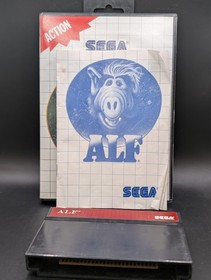 SEGA ALF (Sega Master System, 1989) CIB Complete With Manual Great Shape Tested