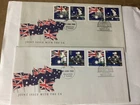 Australian FDC 1988 Joint issue with UK , 2x18p+2x37c,34px$1