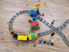 Vintage Lego Duplo Legoville Deluxe Train Set 5609, 99% Complete READ DESC Works