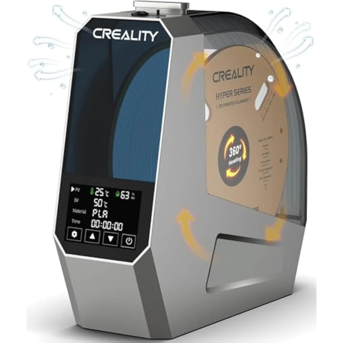 Creality Official Space PI Filament Trockner Box, 3D Drucker Filament Trockner Box