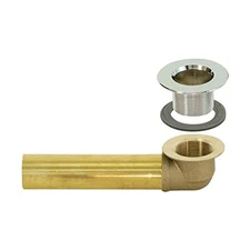 Plumb Pak 614rb Bath Drain Waste Shoe With Strainer, 1-1/2"