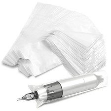 200pcs Tattoo Machine Covers Clear 7.5x2.7 Inch Tattoo Pen Covers Large Machine