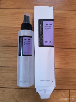 Cosrx AHA/BHA Clarifying Treatment Toner 150ml 5.07oz Spray Toner 