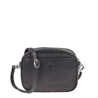 UmhäNgetasche Leder Damen Handtasche Damentasche Schultertasche Sintra Schwarz