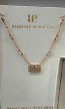 Bomb Party Lumina Rose Gold Necklace