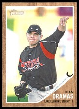 Juan Oramas 2011 Topps Heritage Minor League #180 Lake Elsinore Storm MLB READ