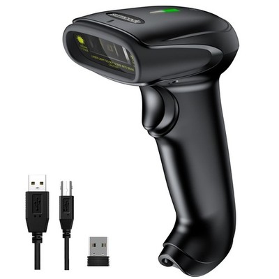 Symcode Wireless Barcode Scanner Versatile 2-in-1 1D 