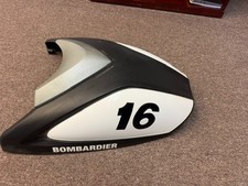 Seadoo Sea-Doo 2004-2007 RXP Black/White Solo Race Foam Seat Cover OEM 269000827