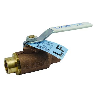 Apollo Valves 70Lf-204-01 3/4'' Sweat Bronze Ball Valve Inline