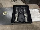 Rare Warner Bros Tweety & Sylvester Toasting Flutes 1996 LE 102/1000 Pewter — photo 1