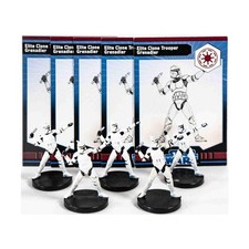 WotC Star Wars CMG Clone Wars Elite Clone Trooper Grenadier (C)x5 NM