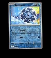 Cryogonal – 027/086 – Black Bolt – Reverse Holo – Near Mint - Pokemon Card TCG