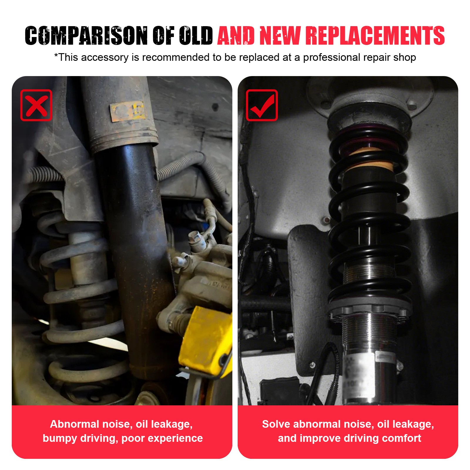 Pair Front Left and Right Shocks Struts For Ford Escape Tribute Mercury ...