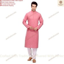 Mens Kurta Designer Indian Kurta Bollywood Mens Sherwani Churidar Ethnic