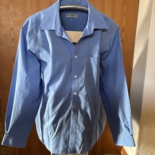 ROYAL CLASS Herrenhemd Gr. 41 Blau Langarm guter Zustand 