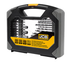 JCB 40pc Combination Drill Bits & Accessory Set Tool Kit JCB-PTA-40