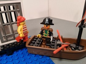 Lego Pirates Imperial Soldiers 6267 Lagoon Lock-Up Set: 100% Comp w/Inst/Box/Cat