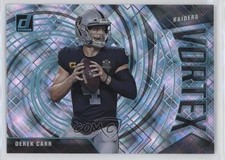 2021 Panini Donruss Vortex Cosmic 56/100 Derek Carr #VTX-DCA 00jz