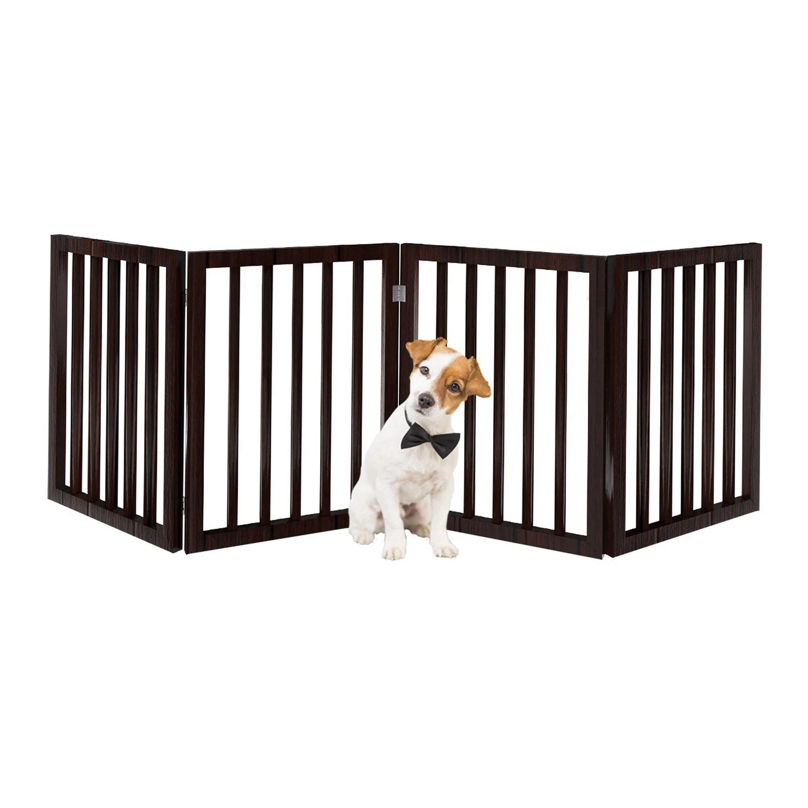 Pet Gate – Dog Gate for Doorways, Stairs or House – Freestanding, Folding, Ac...