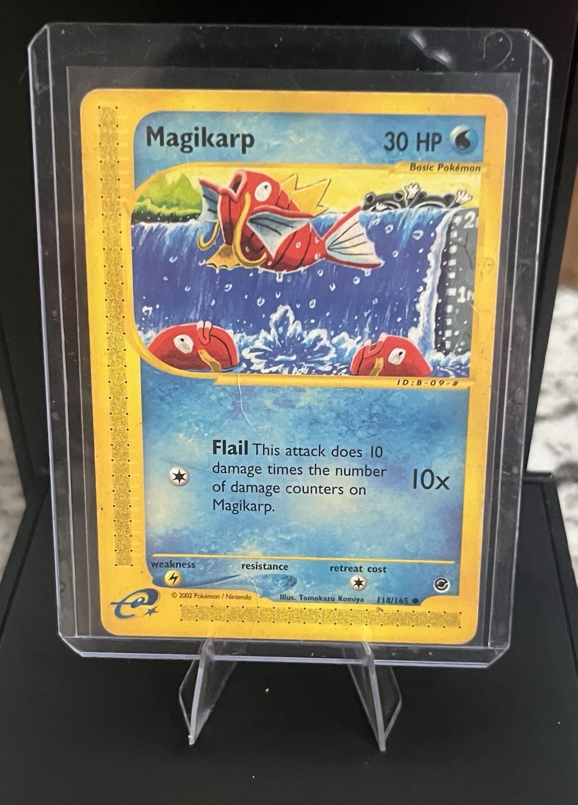 Pokemon Magikarp 118/165 Expedition Base Set Regular E-Reader 2002 English